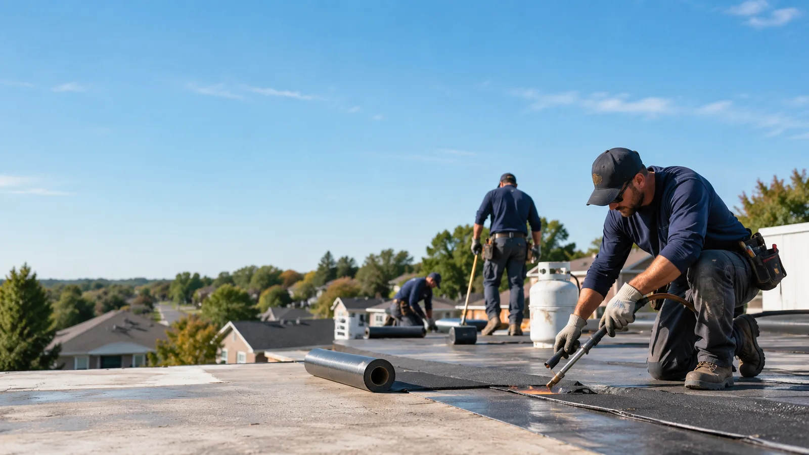 Flat Roof Leak Repair providers in Goldston, NC
